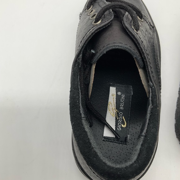 NWOT GIORGIO BRUTINI BOYS LEATHER DRESS SHOES - Picture 4 of 8